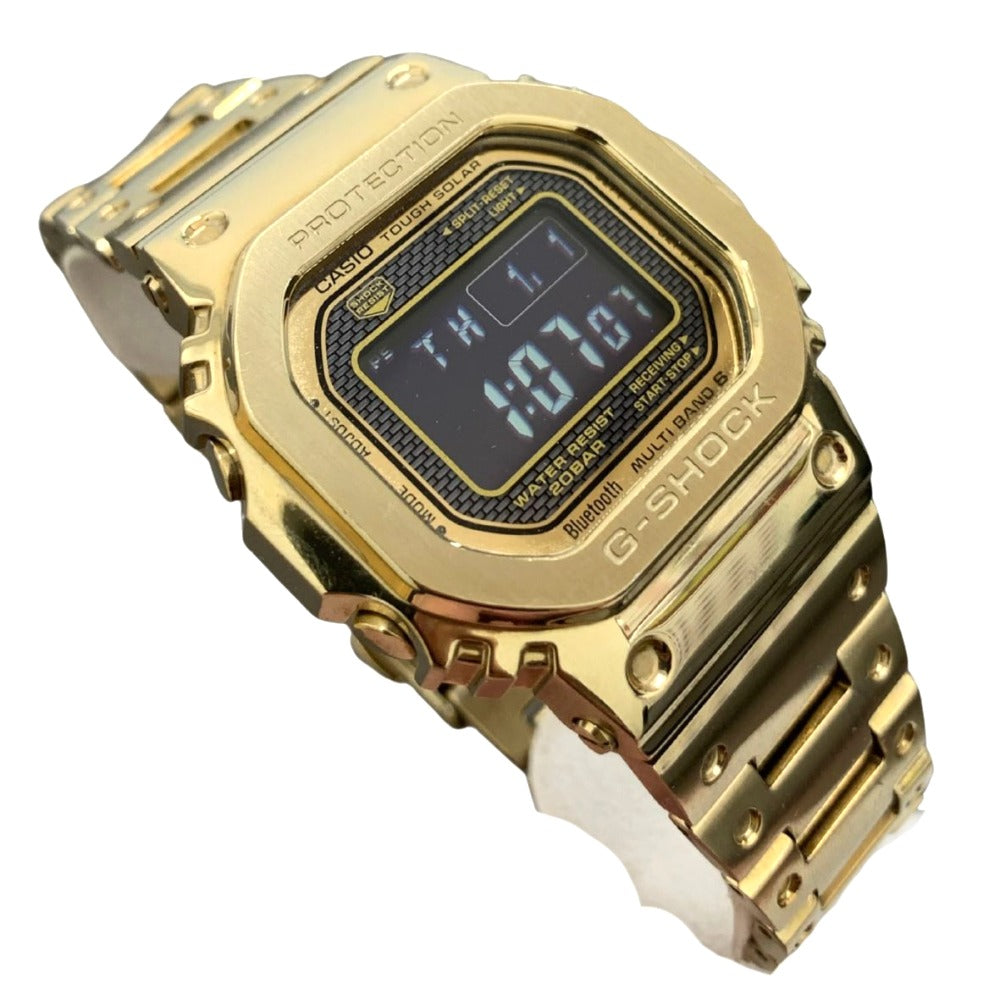 ジーショック 腕時計 FULL METAL 5000 SERIES GMW-B5000GD-9JF ゴールド ステンレス タフソーラー メンズ CASIO