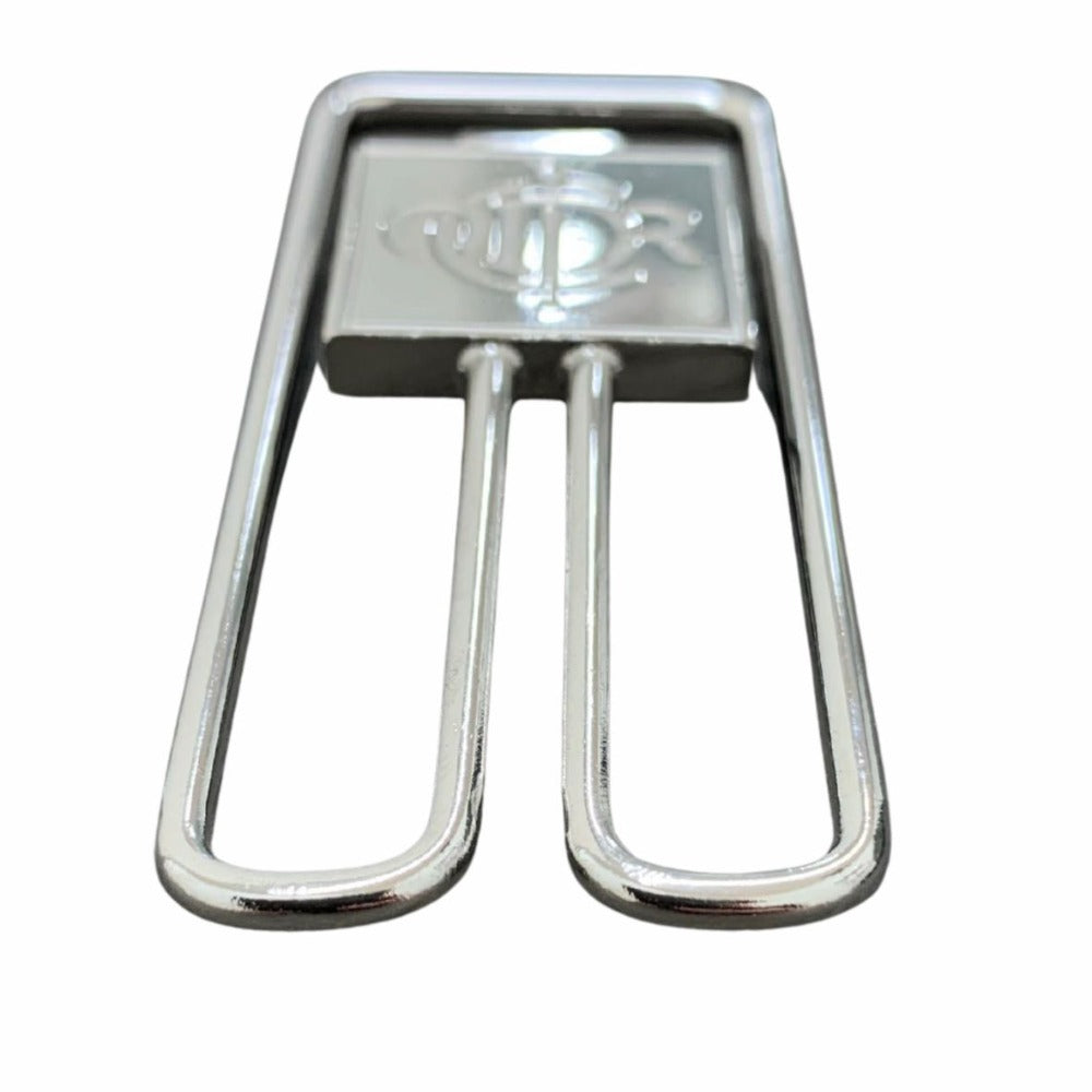 Christian Dior クリスチャンディオール マネークリップ ロゴ シグネチャー ビルクリップ ヴィンテージ メタル シルバー シンプル メンズ