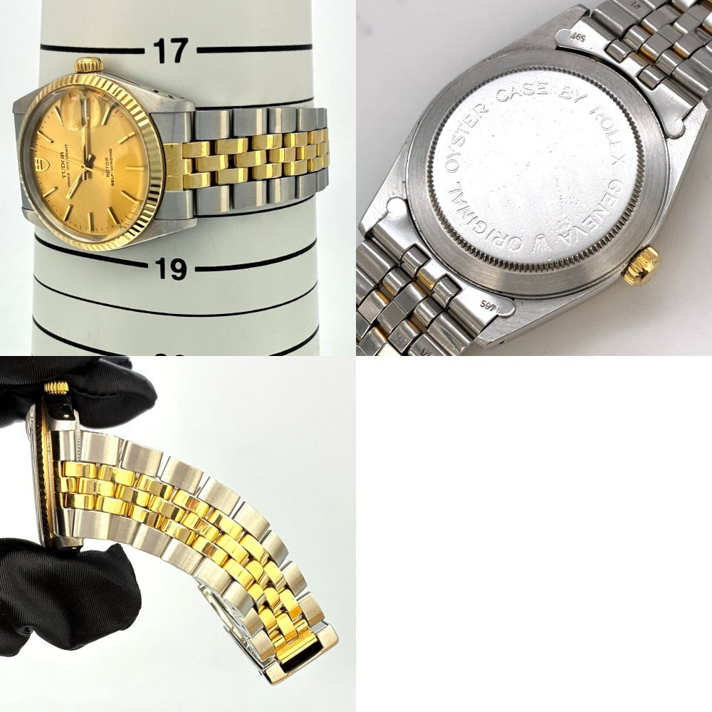 チューダー 74033 プリンス オイスターデイト 34mm K18コンビ