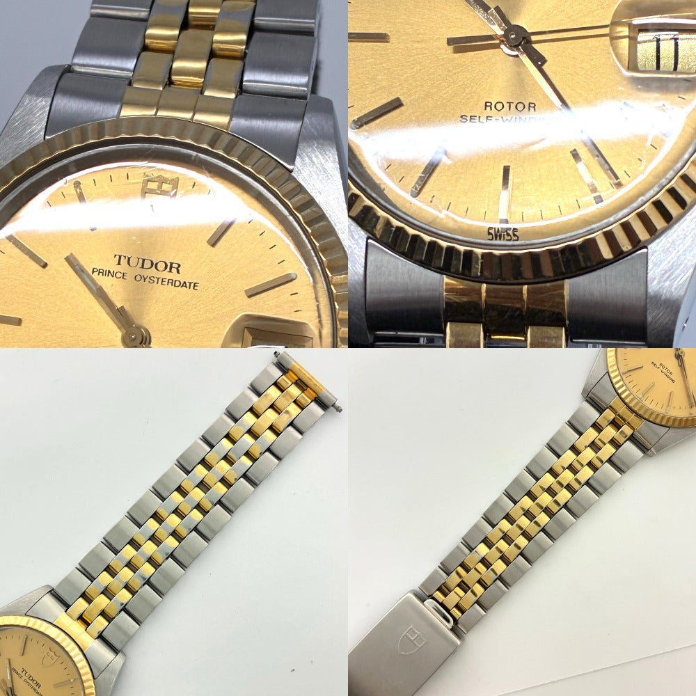 チューダー 74033 プリンス オイスターデイト 34mm K18コンビ