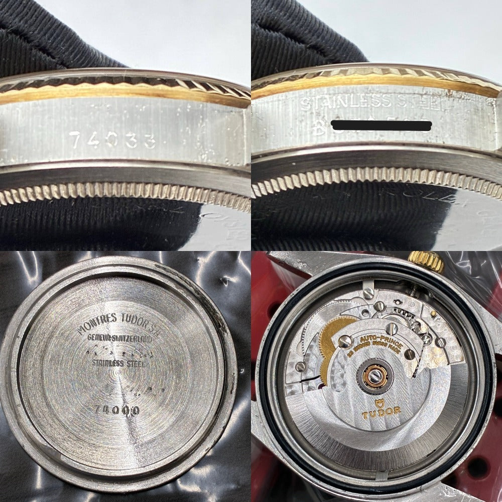 フェイスクリーム soubi チューダー 74033 プリンス オイスターデイト 34mm K18コンビ
