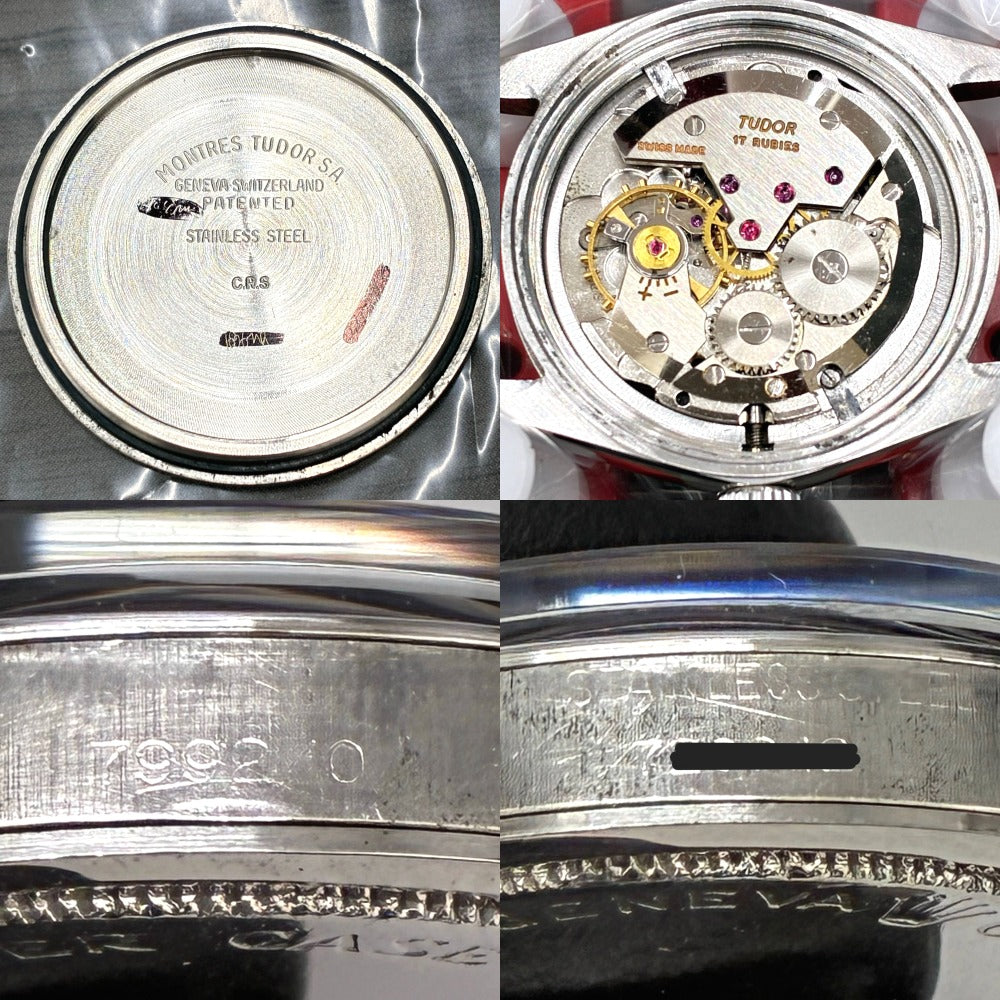 チューダー オイスターデイト 7992 34mm 黒文字盤 キャリバー2423 手巻き 機械式 ユニセックス TUDOR チュードル 腕時計