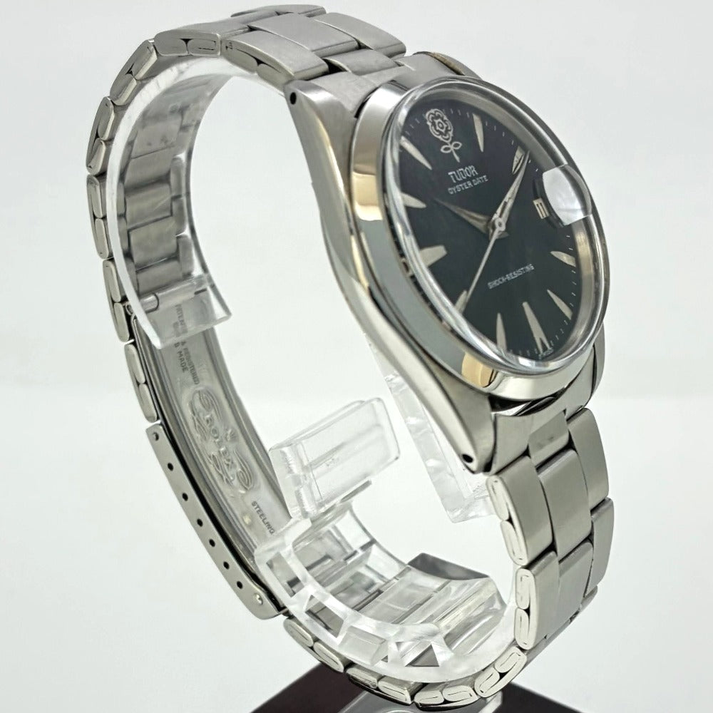 チュードル TUDOR 7992/0 オイスターデイト 手巻き メンズ 稼働品 チュードル オイスターデイト 7992/0 手巻 盾 OH済 1970年代 Tudor