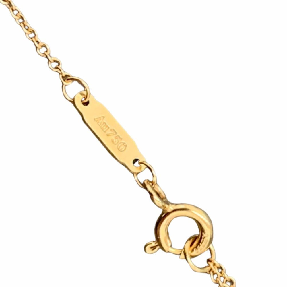 ティファニー ネックレス スマイル ペンダント スモール 74957013 18K イエローゴールド ダイヤモンド 0.03カラット レディース