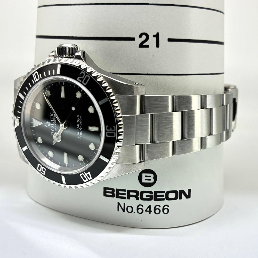 ロレックス 14060 サブマリーナ ノンデイト 40mm A番 300m防水 アルミベゼル 自動巻き メンズ ROLEX 腕時計