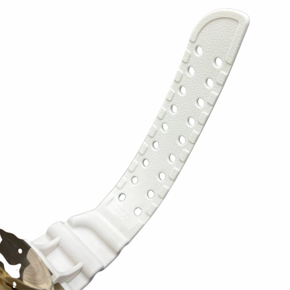 ジーショック 腕時計 FROGMAN GW-8201K-7JR イルクジ ICERC Japanコラボモデル 2024 MASTER OF G-SEA ホワイト ゴールド CASIOメンズ