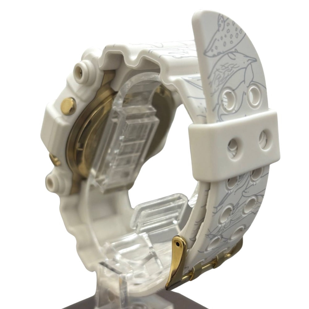 ジーショック 腕時計 FROGMAN GW-8201K-7JR イルクジ ICERC Japanコラボモデル 2024 MASTER OF G-SEA ホワイト ゴールド CASIOメンズ