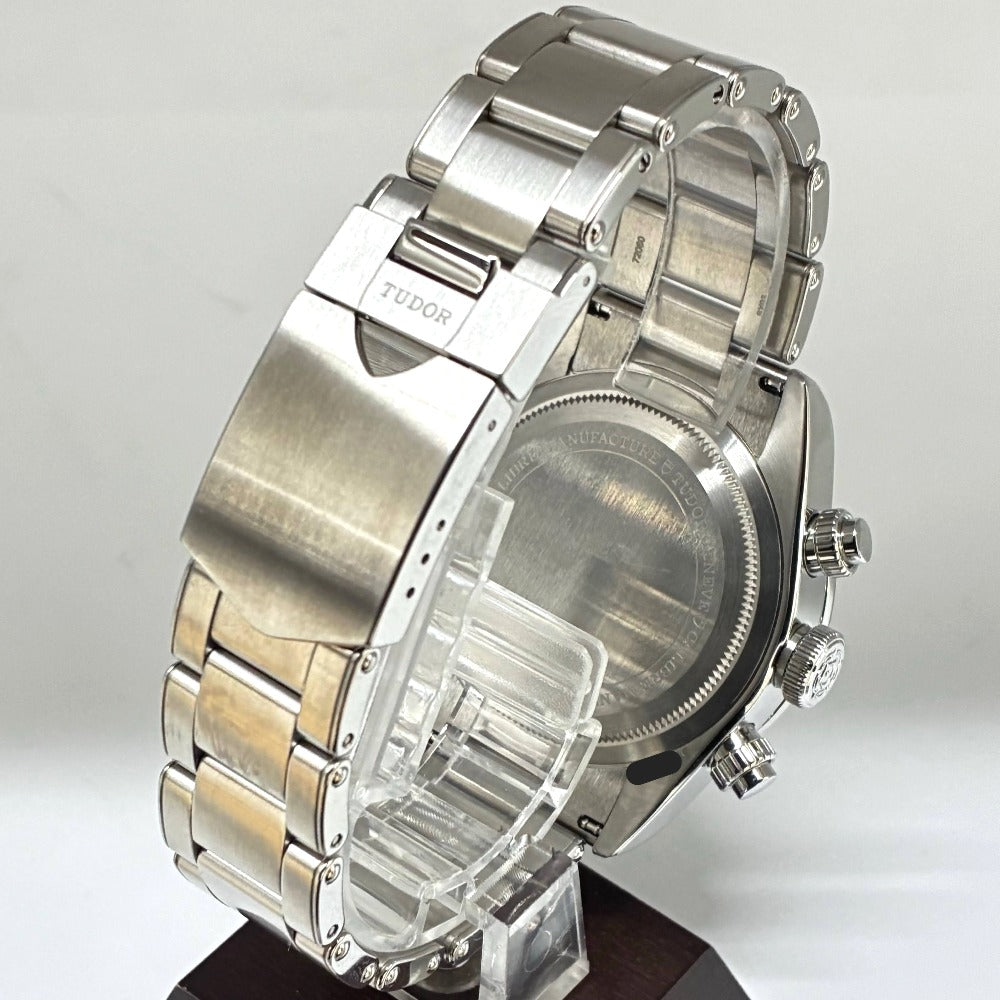 チューダー 79360N -0001 ブラックベイクロノ 41mm クロノグラフ メタルブレス 自動巻き メンズ TUDOR 腕時計