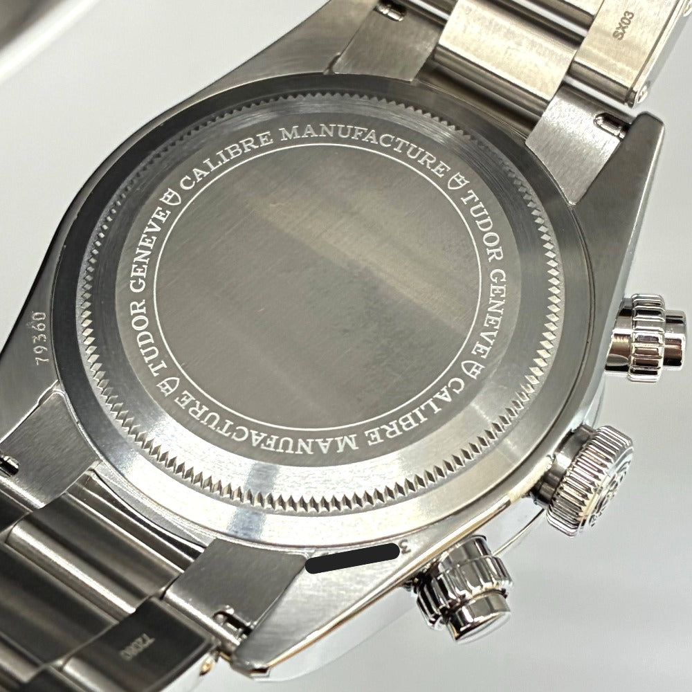 チューダー 79360N -0001 ブラックベイクロノ 41mm クロノグラフ メタルブレス 自動巻き メンズ TUDOR 腕時計