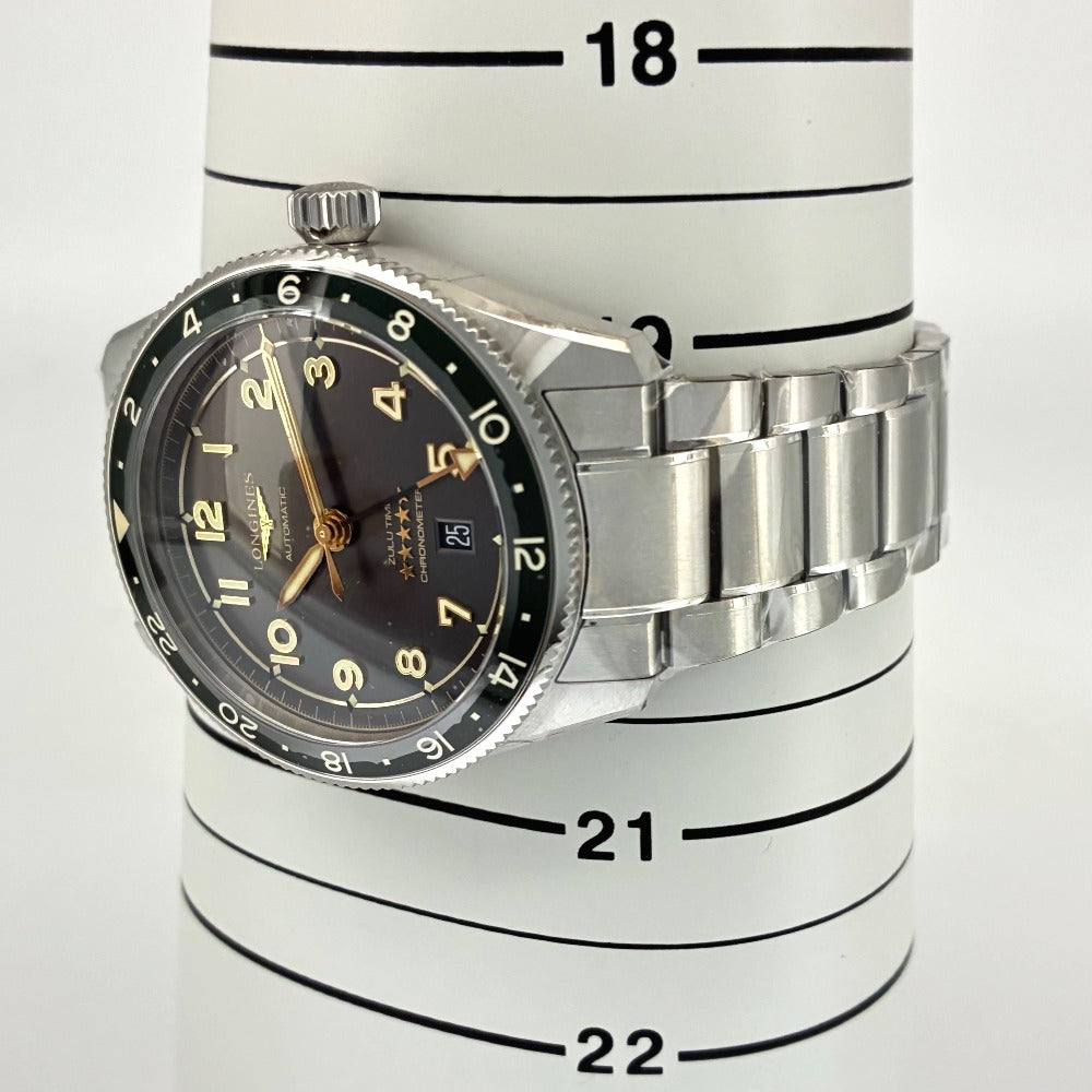 ロンジン L3.812.4.63.6 42mm スピリット ズールータイム GMT機能