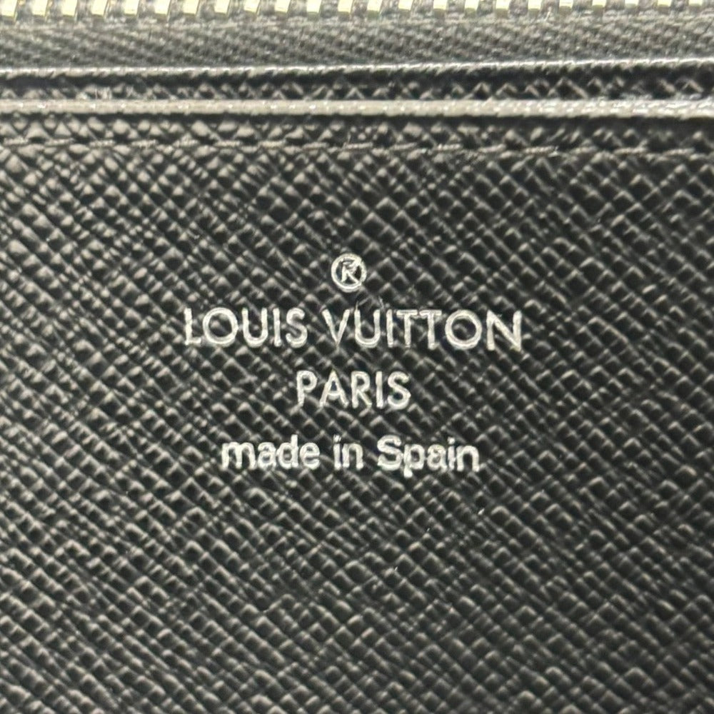 エピ･レザー ジッピー･ウォレット ルイ・ヴィトン 長財布 M61857 ブラック レザー シルバー金具 牛革 メンズ