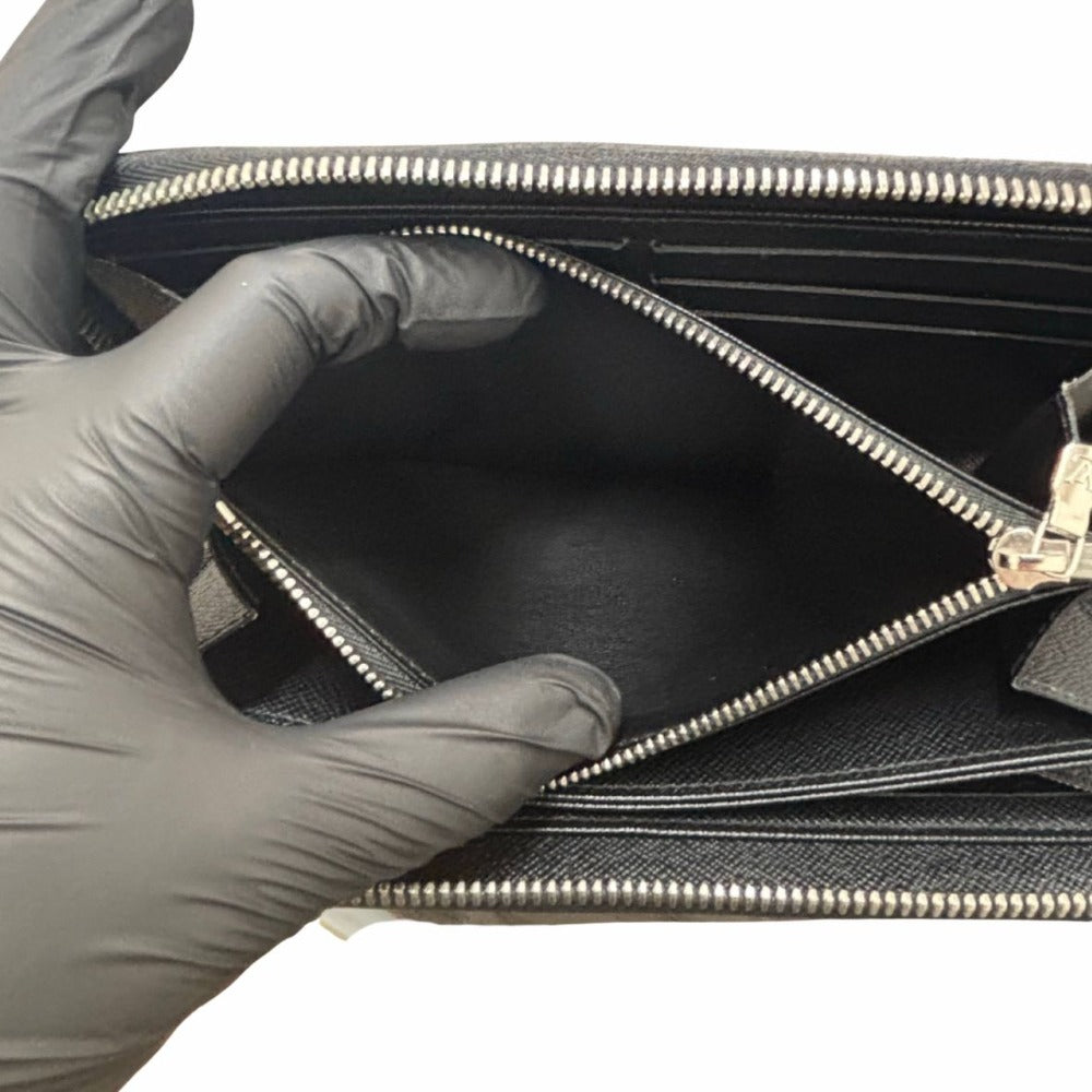エピ･レザー ジッピー･ウォレット ルイ・ヴィトン 長財布 M61857 ブラック レザー シルバー金具 牛革 メンズ