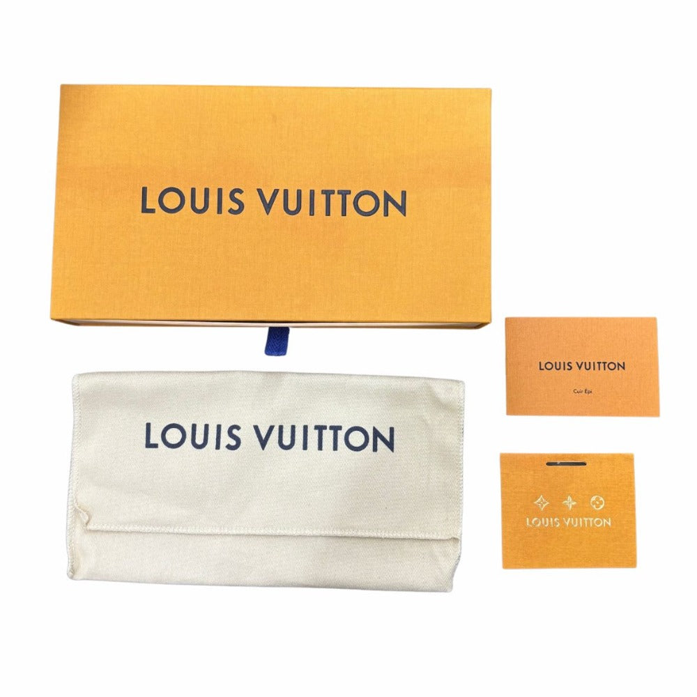 エピ･レザー ジッピー･ウォレット ルイ・ヴィトン 長財布 M61857 ブラック レザー シルバー金具 牛革 メンズ