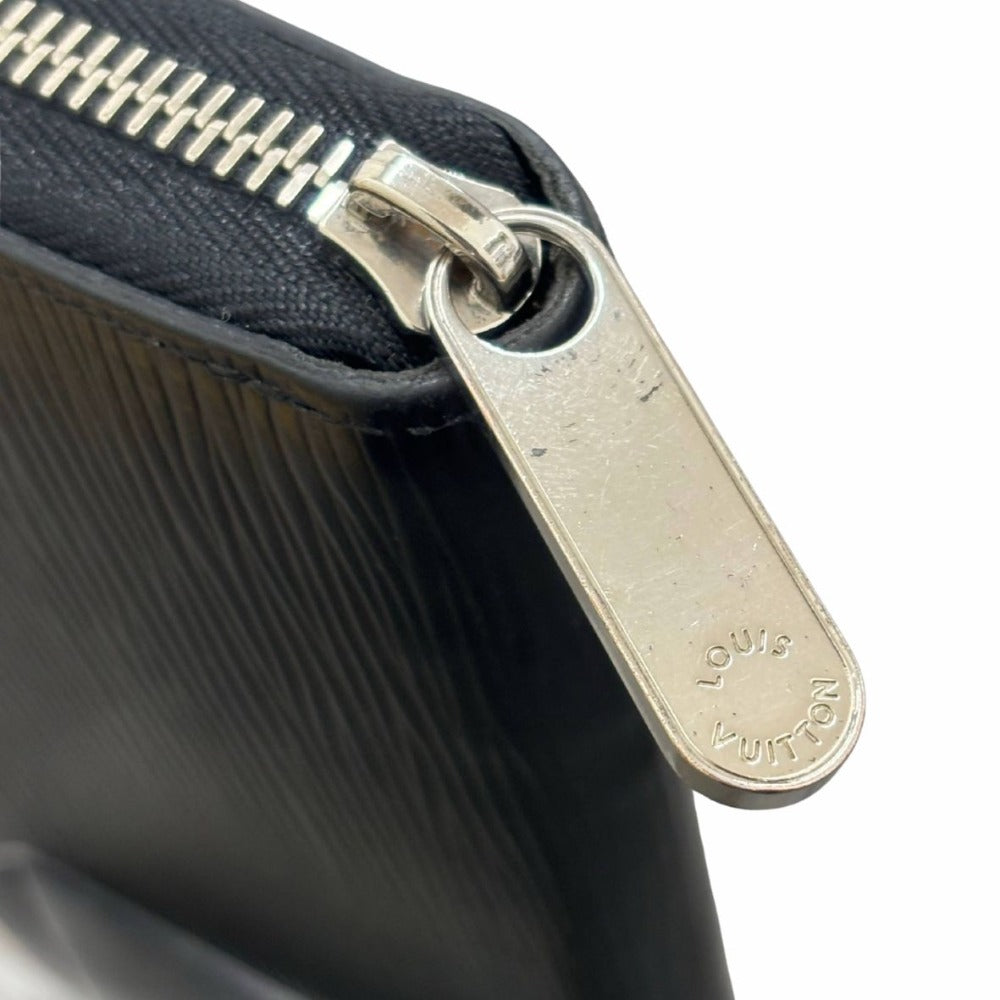 エピ･レザー ジッピー･ウォレット ルイ・ヴィトン 長財布 M61857 ブラック レザー シルバー金具 牛革 メンズ