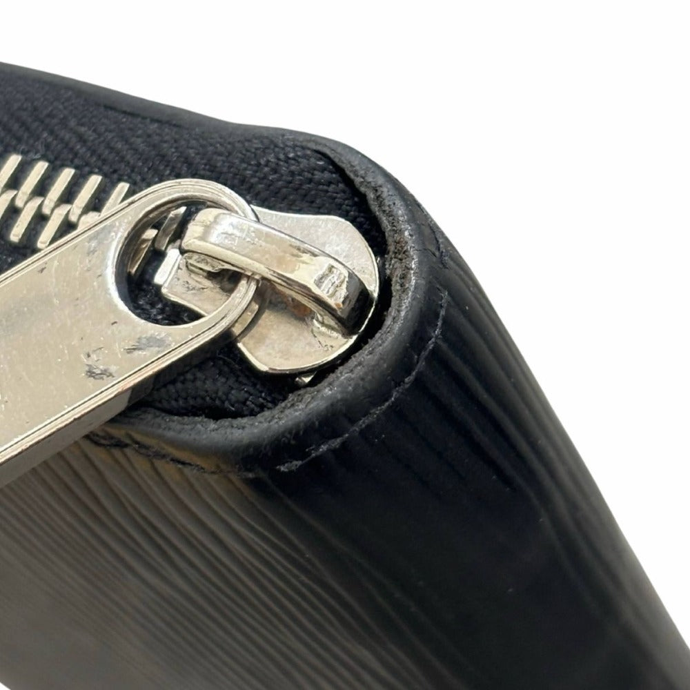 エピ･レザー ジッピー･ウォレット ルイ・ヴィトン 長財布 M61857 ブラック レザー シルバー金具 牛革 メンズ