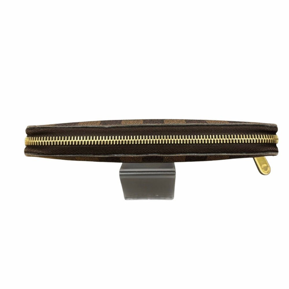 ルイヴィトン システィナ 長財布 ダミエ エベヌ ブラウン ゴールド金具 ルイヴィトン ダミエ エベヌ システィナ 長財布 レディース ブラウン