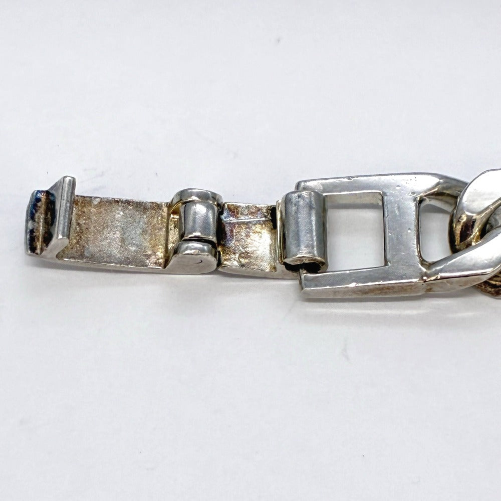 喜平 シルバー925 32.4g 全長19.5cm 2面シングル SV925 スターリングシルバー ブレスレット