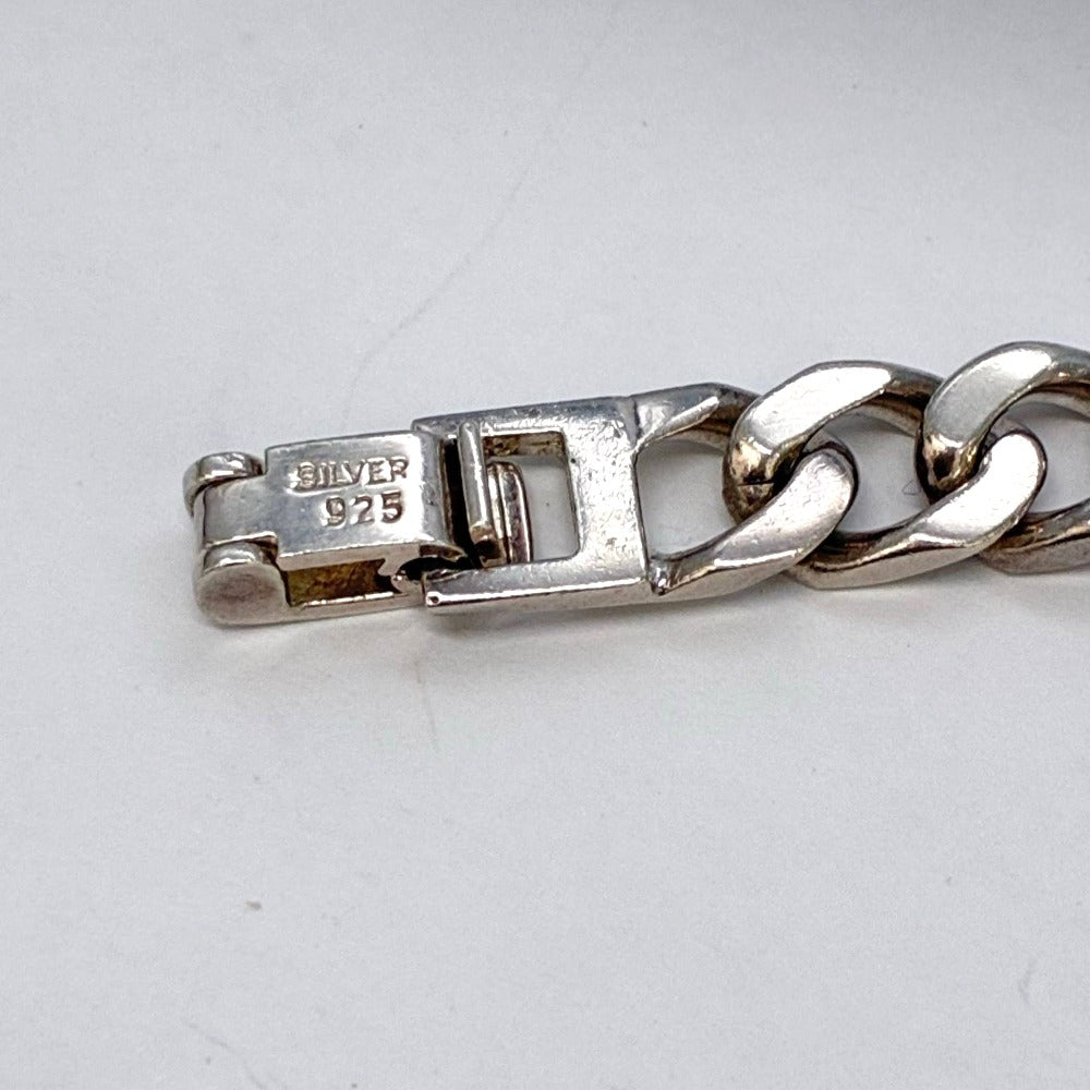 喜平 シルバー925 30.8g 全長19.5cm 2面シングル SV925 スターリングシルバー ブレスレット