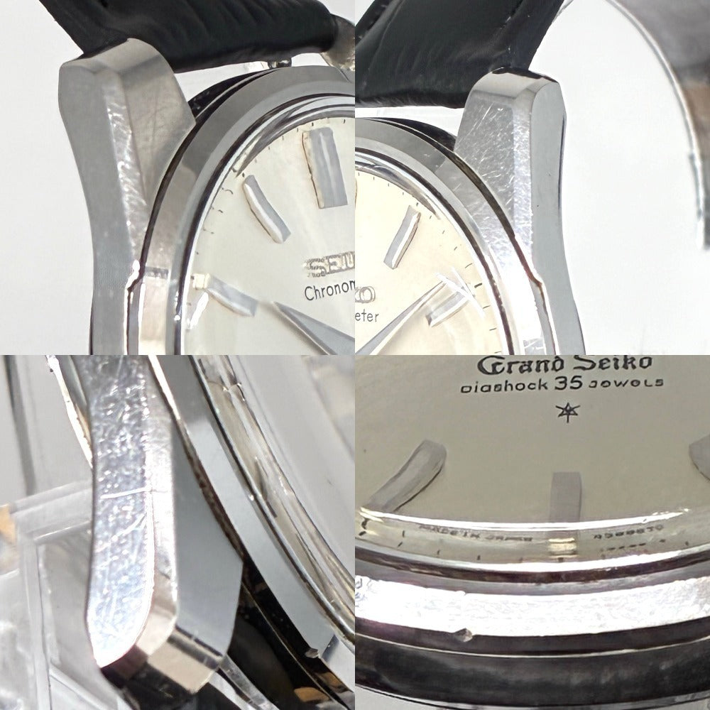グランドセイコー セカンド 57GS Ref.43999 36.5mm 初期ダイアル AD文字盤 Wセイコー竜頭 クロノメーター Cal.430 メダリオン有り SEIKO Grand Seiko 腕時計