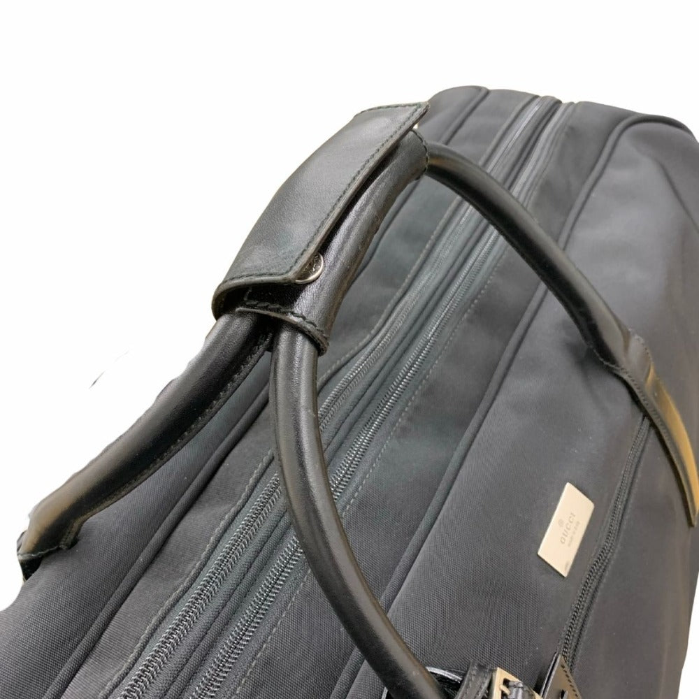 グッチ ロゴ ボストンバッグ ナイロン シンプル ブラック 黒 レザー 大容量 トラベルバッグ 旅行鞄 012039310 メンズ GUCCI