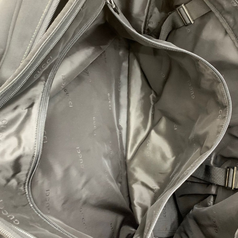 グッチ ロゴ ボストンバッグ ナイロン シンプル ブラック 黒 レザー 大容量 トラベルバッグ 旅行鞄 012039310 メンズ GUCCI