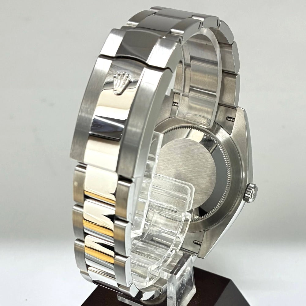 ロレックス デイトジャスト 41 Ref.126300 41mm 保証書2025年 オイスターブレス ブルー文字盤 キャリバー3235 メンズ ROLEX 腕時計