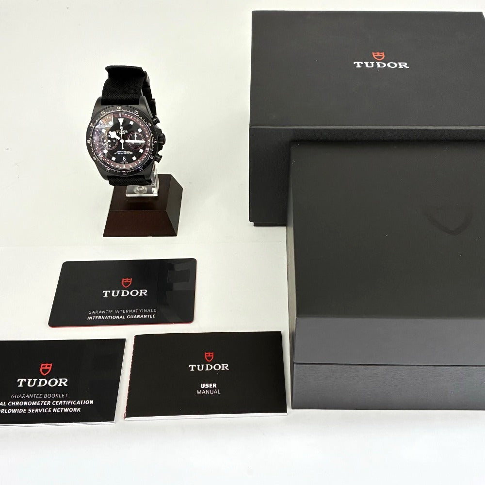 チューダー 25827N ぺラゴス FXD クロノ 43mm カーボン サイクリングエディション ブラック 自動巻き TUDOR 腕時計