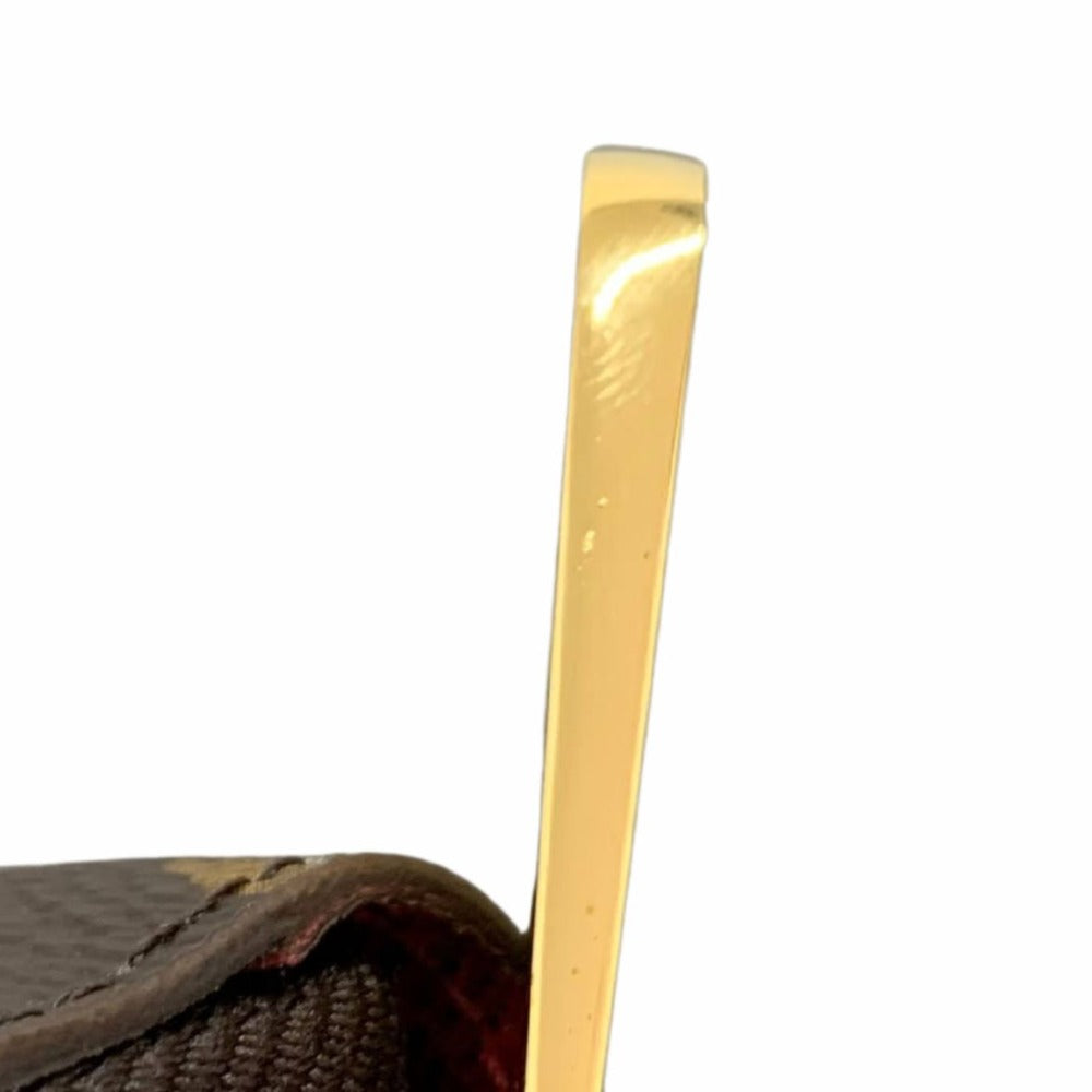 ルイ・ヴィトン 長財布 モノグラム M41895 ジッピー・ウォレット RFID内蔵 フューシャ ゴールド金具 ブラウン PVC レザー シンプル レディース 未使用品