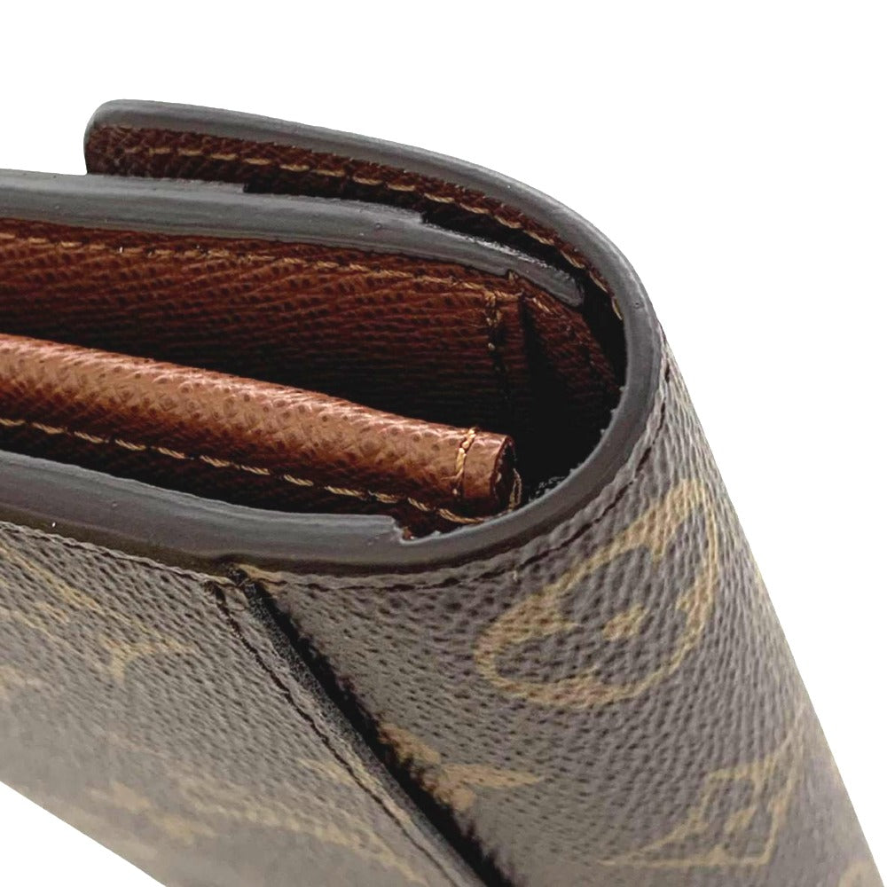 ルイヴィトン 長財布 モノグラム M60531 ポルトフォイユ･サラ RFID内蔵 ゴールド金具 PVC レザー ブラウン シンプル レディース 未使用品