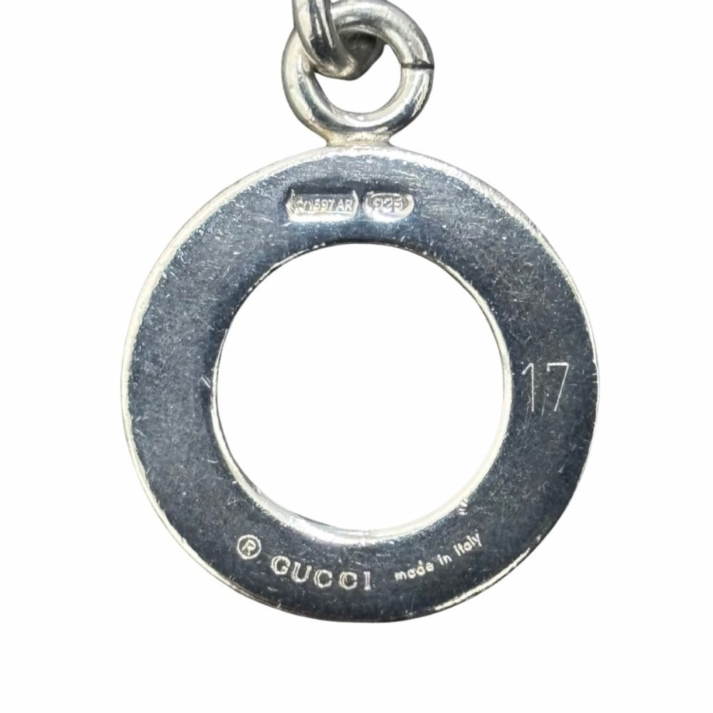 グッチ ブレスレット ボールチェーン マンテル シルバー925 重量14.6g 010294 09840 0006 シンプル レディース GUCCI