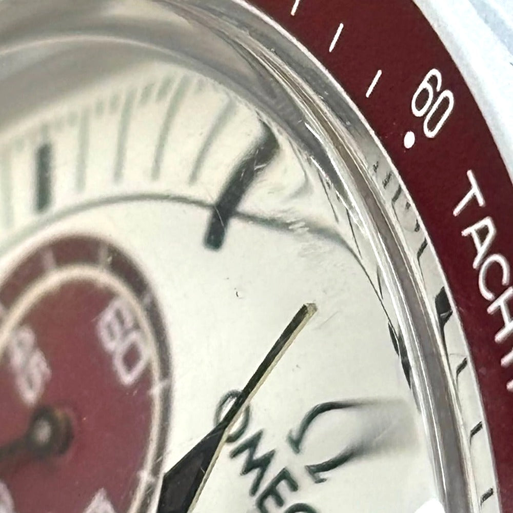 オメガ×スウォッチ 腕時計 MISSION TO PLUTO SO33M101 電池交換済 クオーツ スピードマスター コラボモデル メンズ OMEGA Swatch