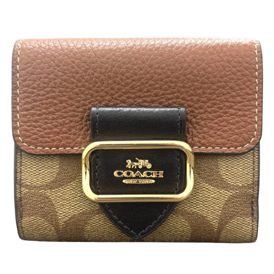 セレブール福井 三つ折り財布 コーチ