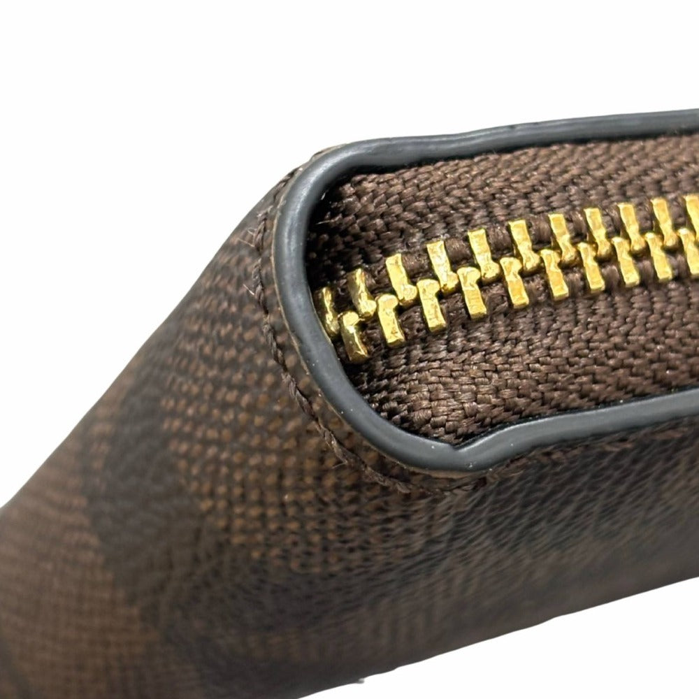 コーチ コインケース ブラウン 小銭入れ シグネチャー ジップ アラウンド F78005 IMAA8 PVC レザー シンプル コンパクト レディース COACH