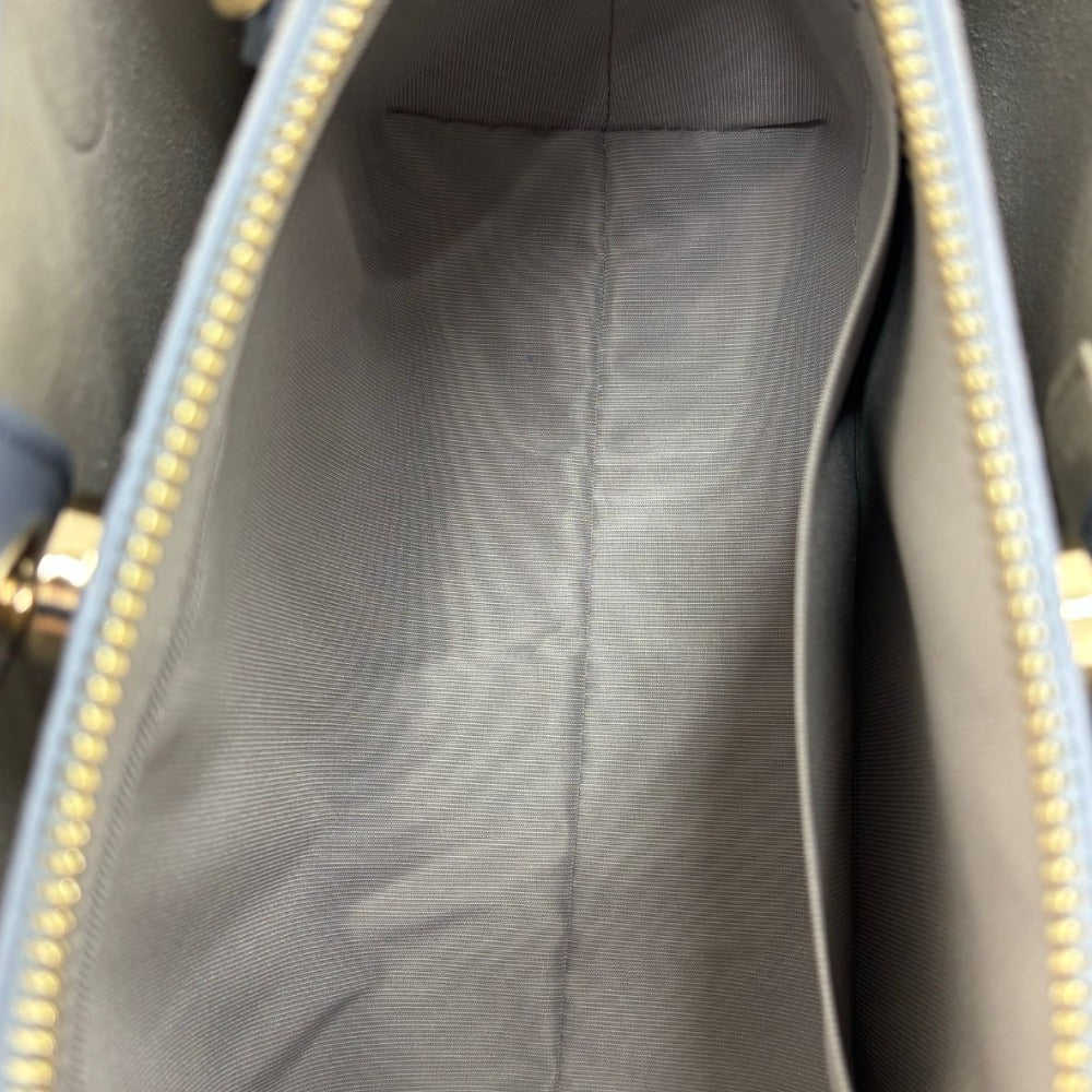 フルラ ハンドバッグ ミネルヴァ Sサイズ 2Way ブルー系 ショルダーストラップ付 シンプル コンパクト 手提げ 斜め掛け レディース 未使用品 Furla