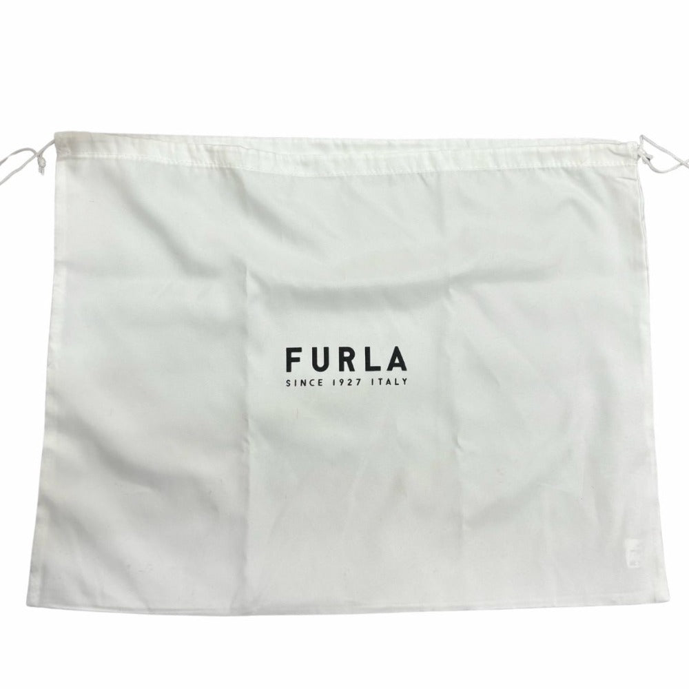 フルラ ハンドバッグ ミネルヴァ Sサイズ 2Way ブルー系 ショルダーストラップ付 シンプル コンパクト 手提げ 斜め掛け レディース 未使用品 Furla