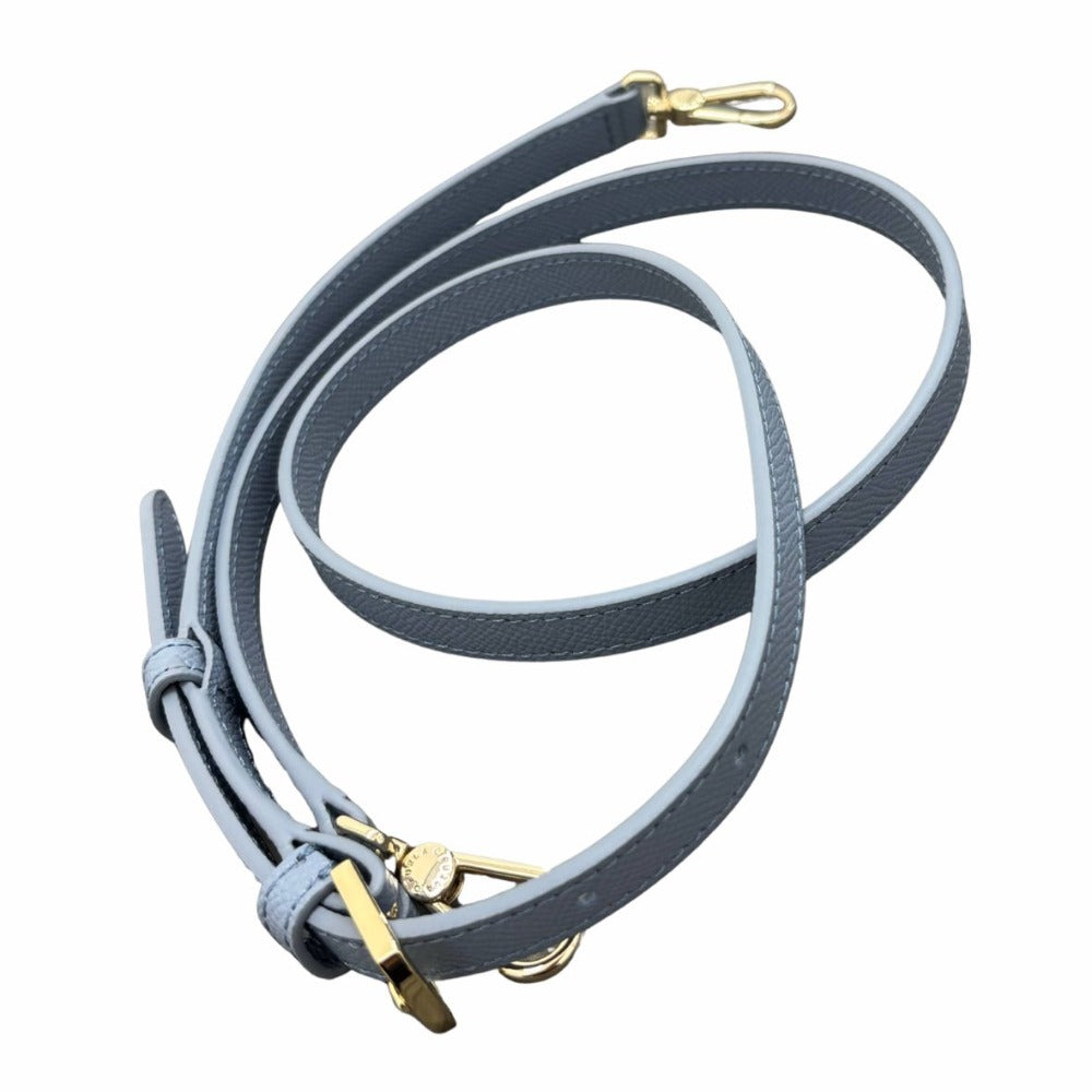 フルラ ハンドバッグ ミネルヴァ Sサイズ 2Way ブルー系 ショルダーストラップ付 シンプル コンパクト 手提げ 斜め掛け レディース 未使用品 Furla