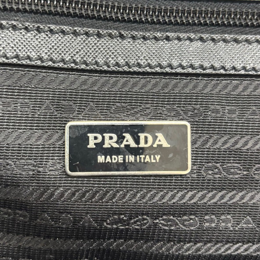 プラダ トートバッグ ナイロン サフィアーノレザー NERO ネロ VA0663 大容量 ブラック 三角ロゴ ビジネスバッグ メンズ PRADA