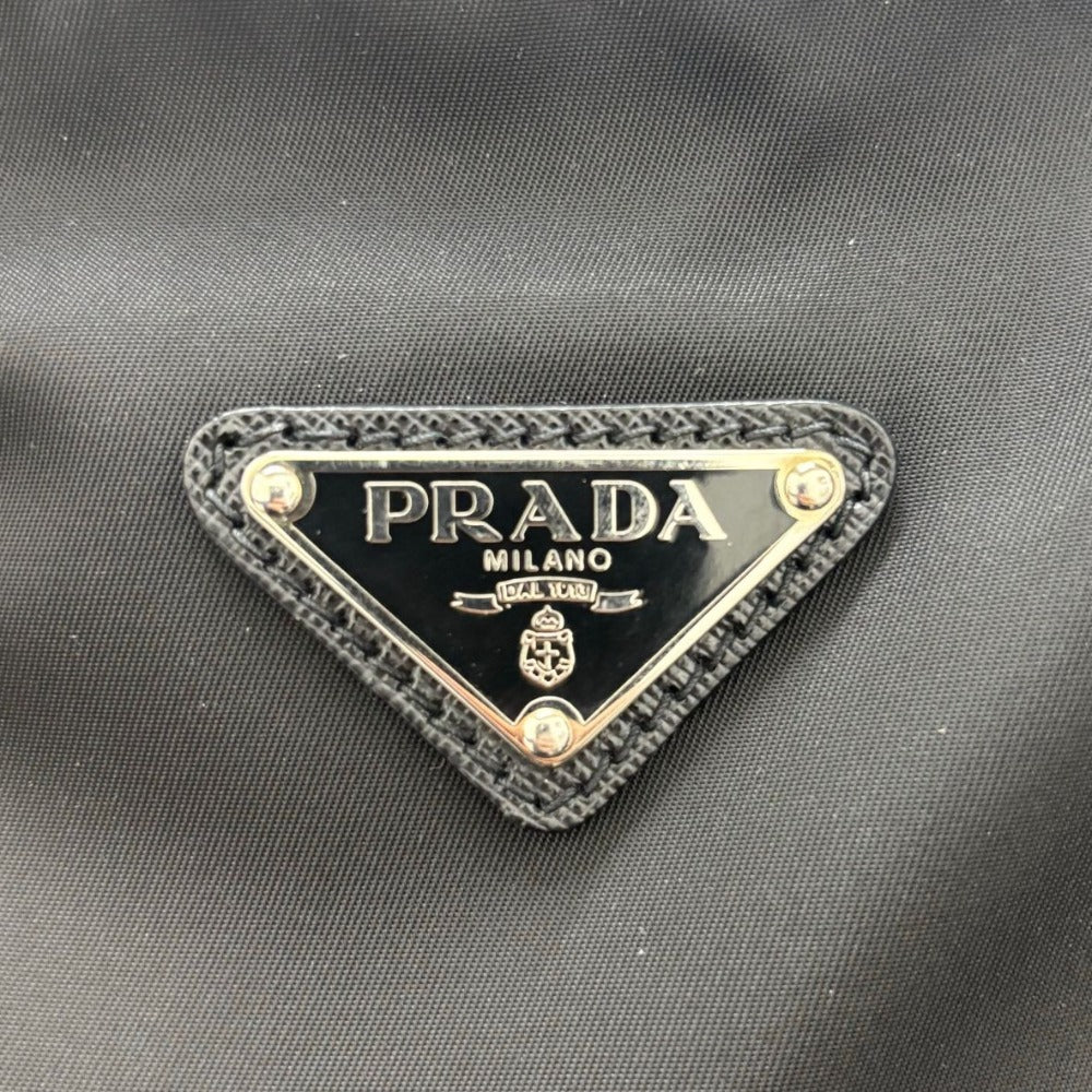 プラダ トートバッグ ナイロン サフィアーノレザー NERO ネロ VA0663 大容量 ブラック 三角ロゴ ビジネスバッグ メンズ PRADA