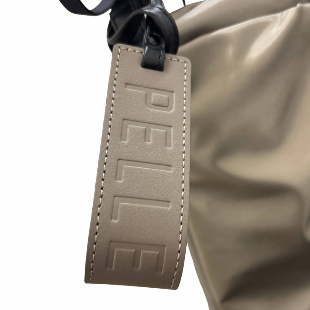 ペレボルサ ショルダーバッグ A4ギャザーショルダー Cheers 4675 大容量 肩掛け 斜め掛け ブラウン系 シンプル A4収納 レディース 未使用品 PELLE BORSA