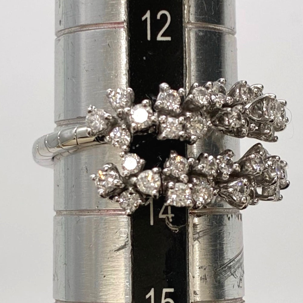 ダミアーニ 指輪 K18WG ミモザ ダイアモンド サイズ52～54 フレキシブル 12号～14号 レディース ホワイトゴールド Damiani リング
