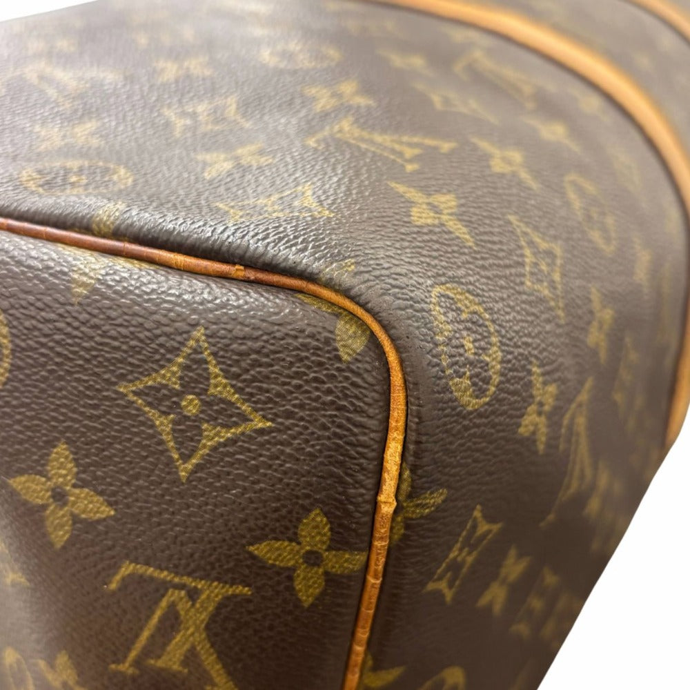 ルイヴィトン キーポル50 M41426 モノグラム PVC レザー ブラウン ゴールド金具 ボストンバッグ トラベル用 旅行鞄 大容量 ユニセックス LOUIS VUITTON