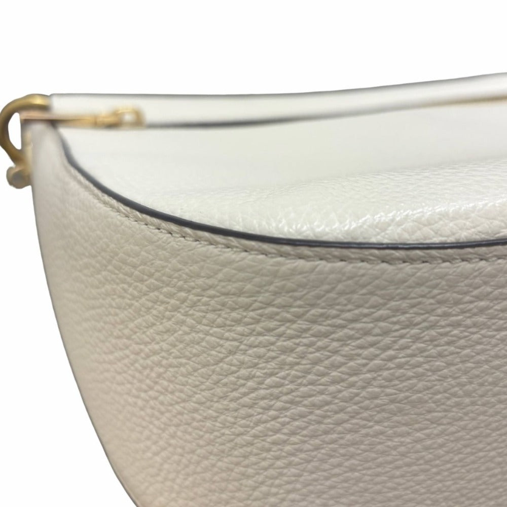 コーチ ショルダーバッグ クレオ レザー C5686 ベージュ ２Way ハンドバッグ ゴールド金具 シンプル 斜め掛け レディース COACH