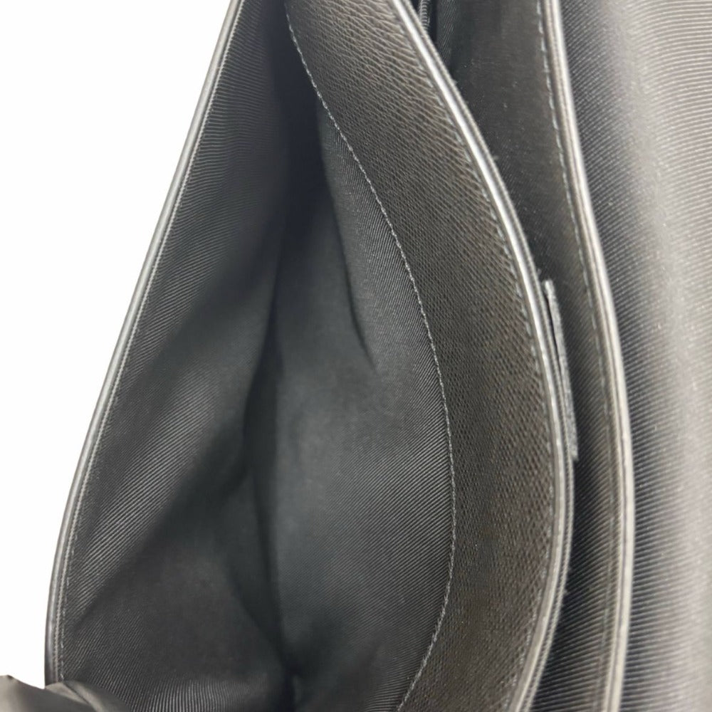 ルイヴィトン タイガ ロマンPM アルドワーズ M30619 ブラック レザー シルバー金具 斜め掛け シンプル メンズ LOUIS VUITTON