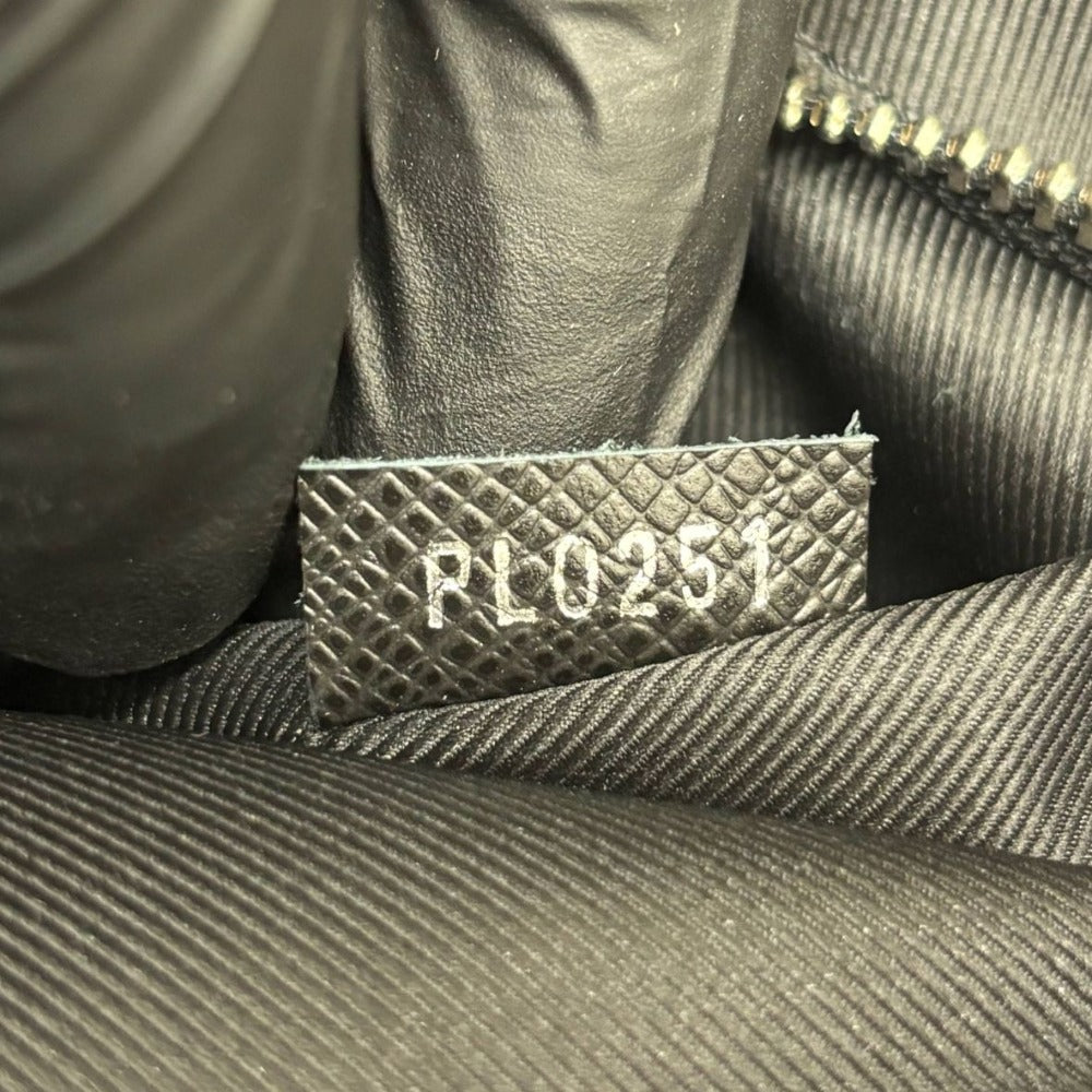 ルイヴィトン タイガ ロマンPM アルドワーズ M30619 ブラック レザー シルバー金具 斜め掛け シンプル メンズ LOUIS VUITTON