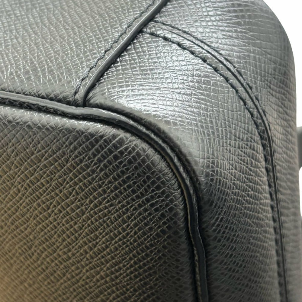 ルイヴィトン タイガ ロマンPM アルドワーズ M30619 ブラック レザー シルバー金具 斜め掛け シンプル メンズ LOUIS VUITTON