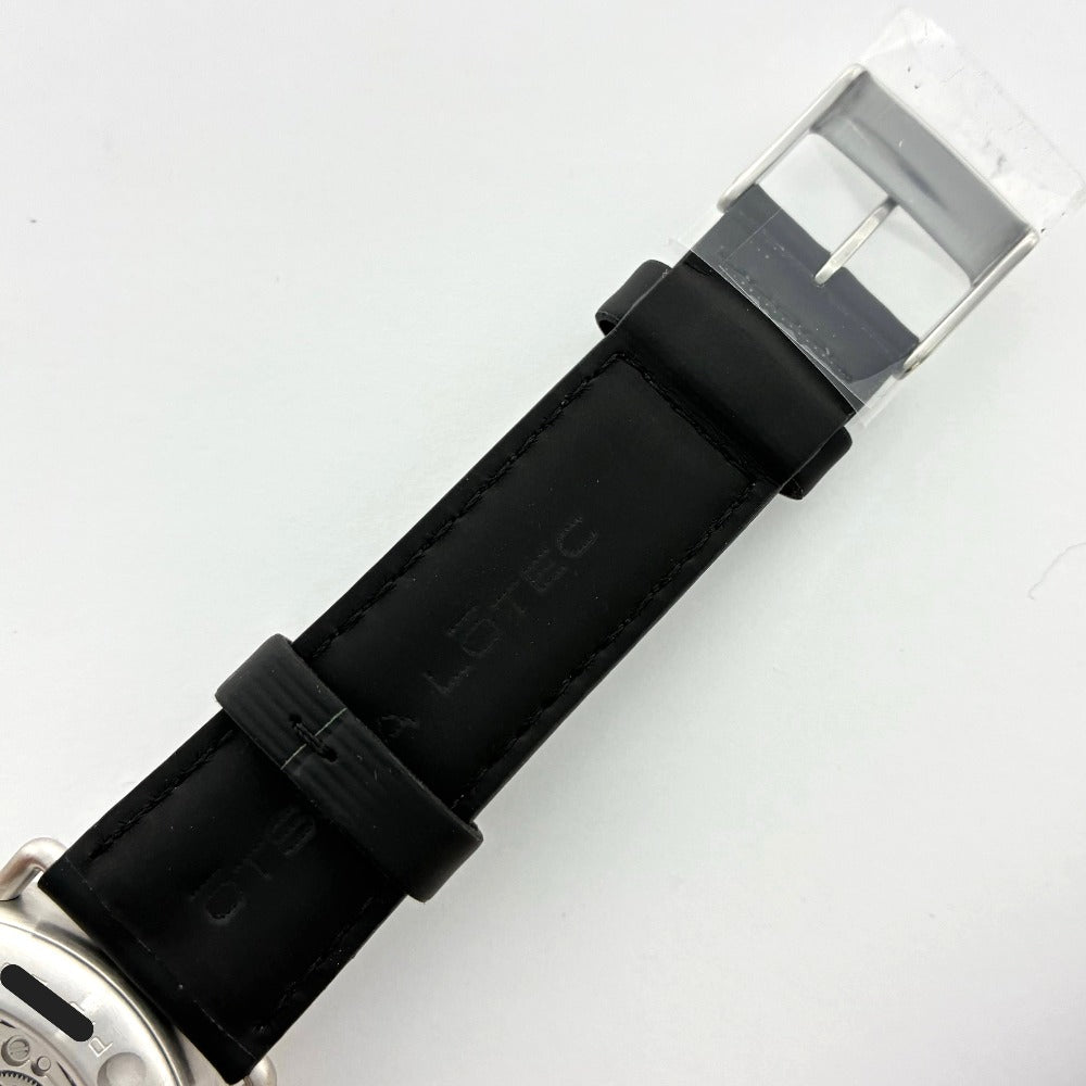 大塚ローテック 7.5号 No.7.5 40mm ジャンピングアワー ステンレス レザーストラップ 自動巻き メンズ 腕時計