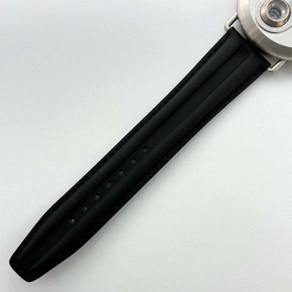 大塚ローテック 7.5号 No.7.5 40mm ジャンピングアワー ステンレス レザーストラップ 自動巻き メンズ 腕時計