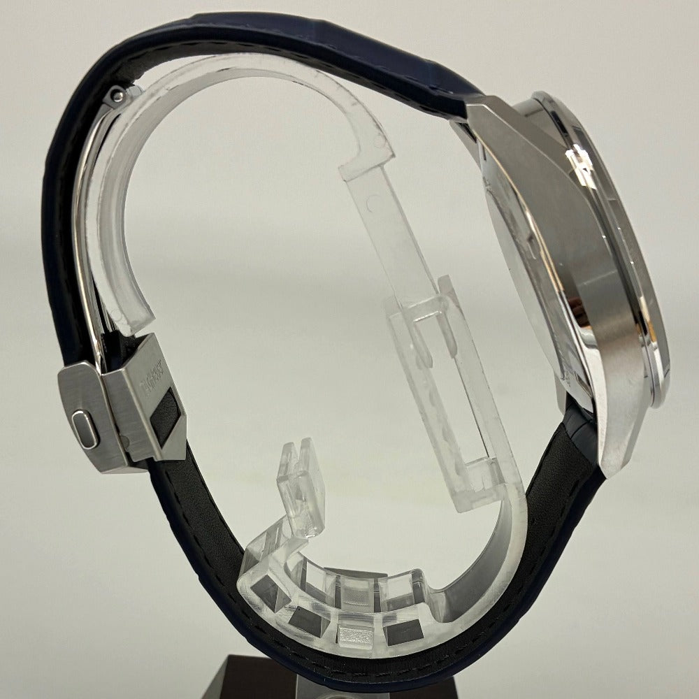 タグホイヤー カレラ デイデイト 41mm WBN2012 ブルー文字盤 レザーストラップ キャリバー5 自動巻き メンズ TAG HEUER 腕時計