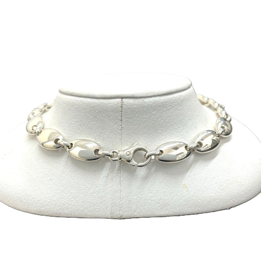 ティファニー ペブルリンク ネックレス チョーカー シルバー925 刻印有 シンプル ヴィンテージ 希少 レディース TIFFANY&Co.