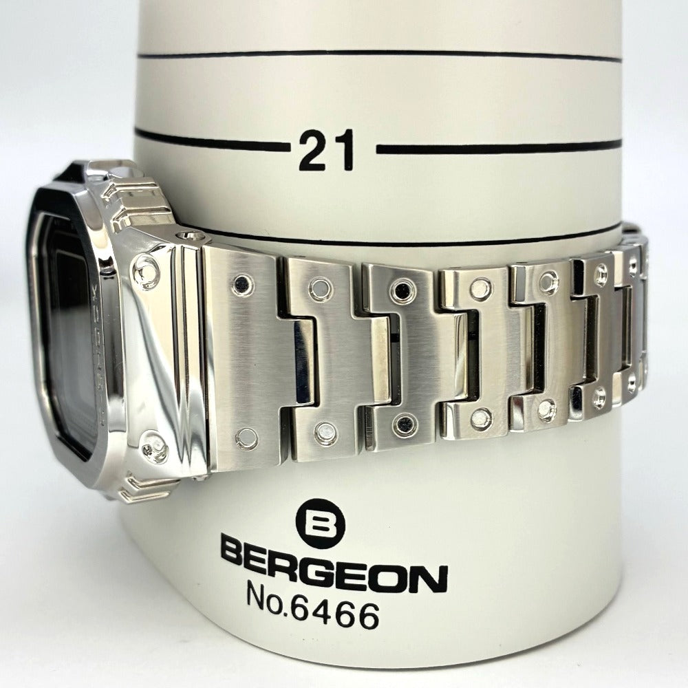 ジーショック GMW-B5000D-1JF シルバー 5000シリーズ フルメタル ソーラー 電波ソーラー ステンレス メンズ G-SHOCK CASIO 腕時計